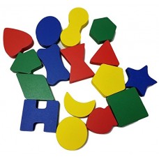Lil' FunTime 18 Piece Shape Sorting Cube Set   